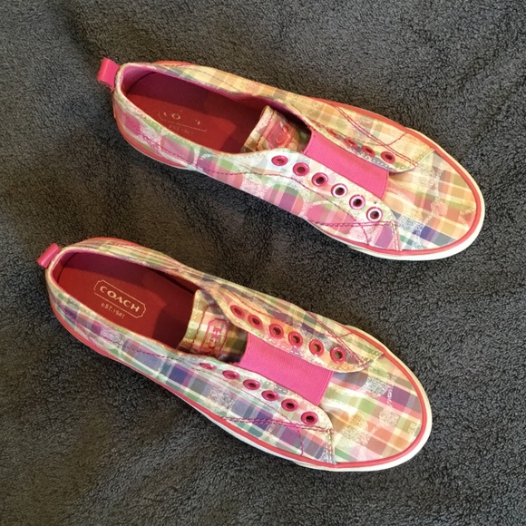 COACH WOMEN'S SUMMER POPPY BEACH, SLIP ON SHOES, size 8B - Picture 2 of 7